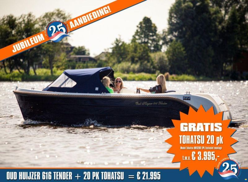 Oud Huijzer 616 Tender JUBILEUM, nu met GRATIS Tohat