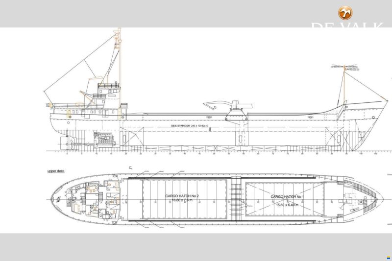 Bulk Cargo Ship 68 m