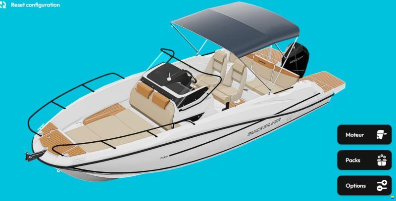 Quicksilver 705 OPEN