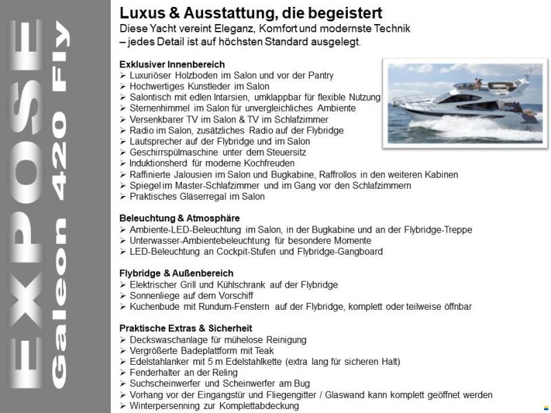 Galeon 420 FLY