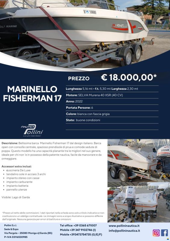 Marinello Fisherman 17