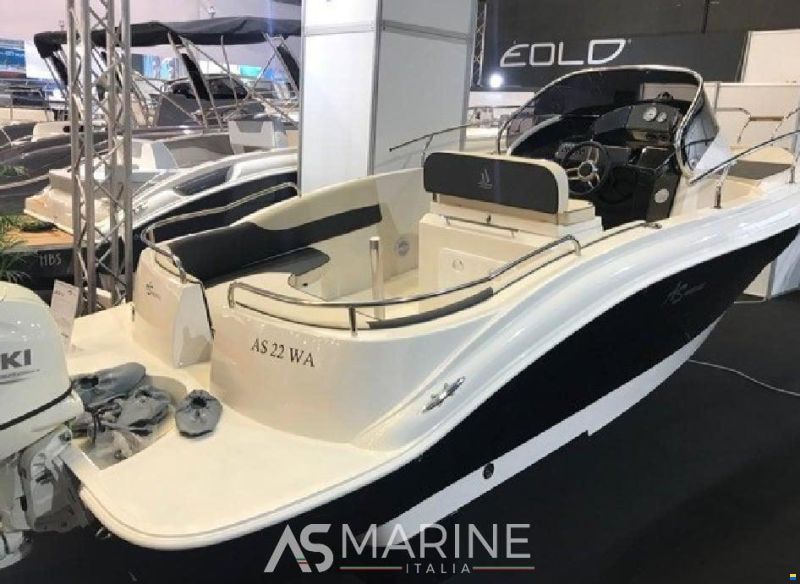 AS Marine 22 Walk Around + Honda BF100