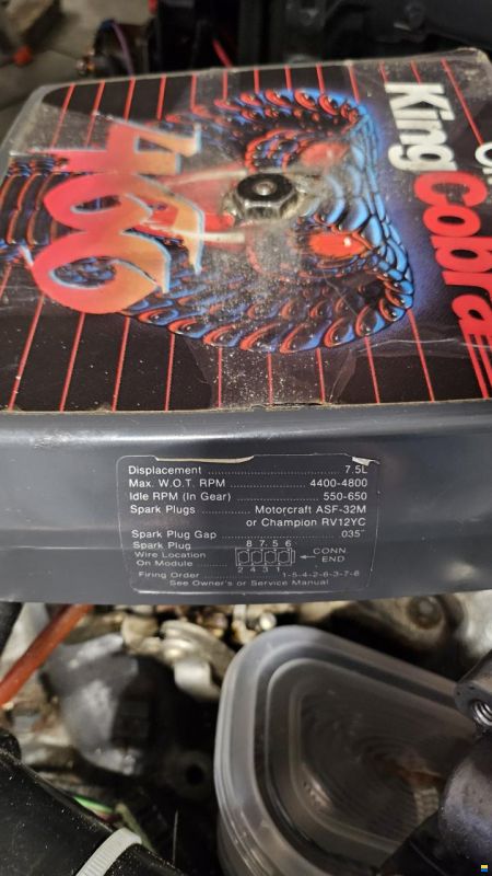 Ford 7.5l 460 King Cobra
