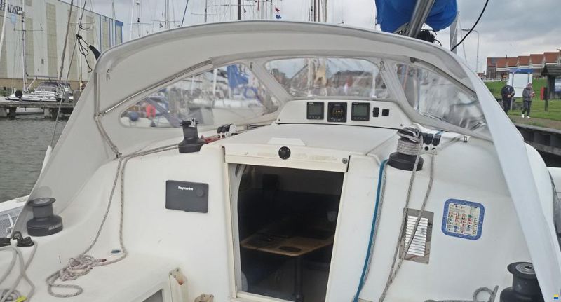 Corsair 36 folding trimaran