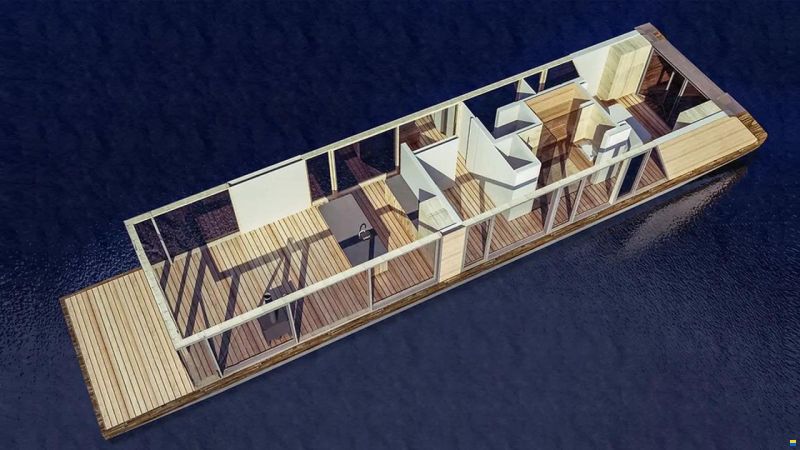 Die Wohnschiff Manufaktur Waterloft "Oha