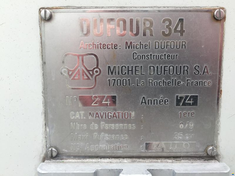 Dufour 34 Performance (1974)