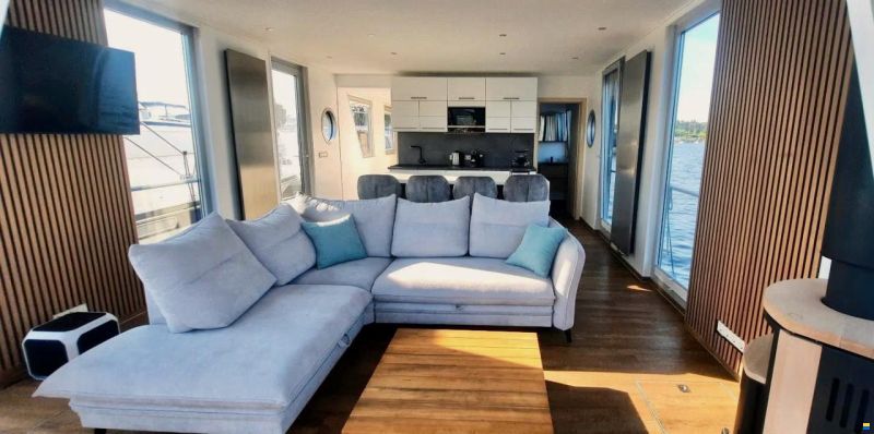 Exklusive 55m² Wohnung  auf dem Wasser