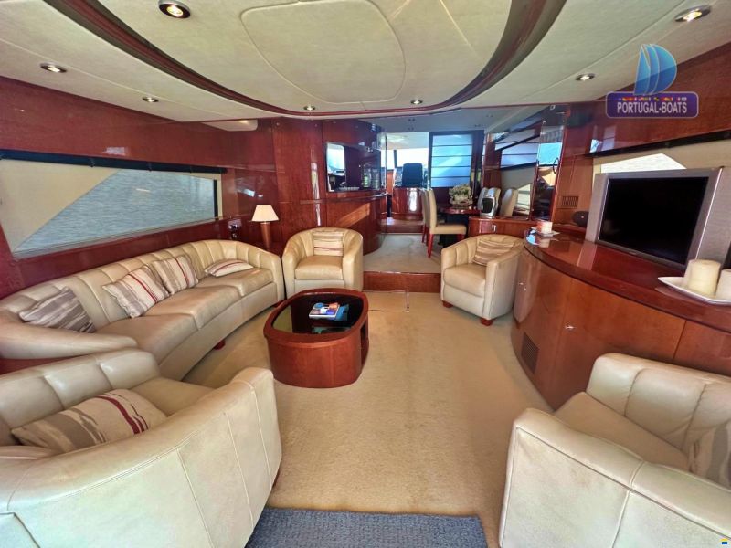 Fairline Squadron 74 custom