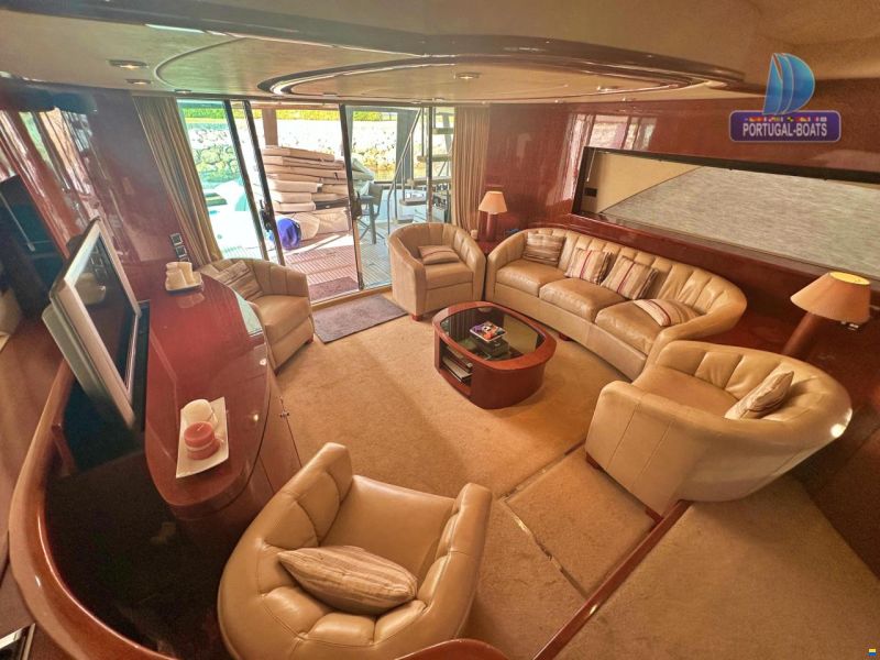 Fairline Squadron 74 custom