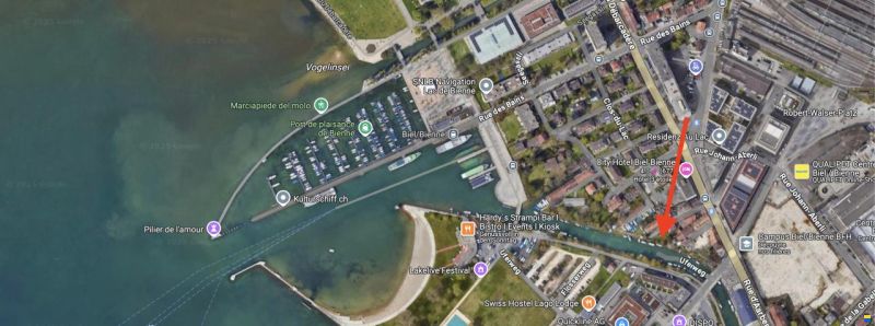 Bootsplatz zur Miete – Alte Zihl