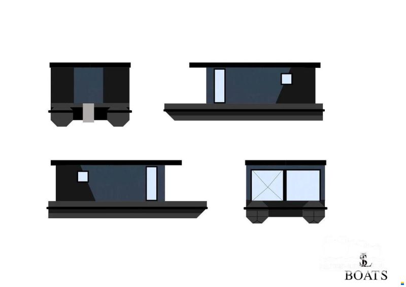 SL Tiny Houseboat