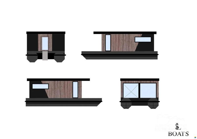 SL Tiny Houseboat