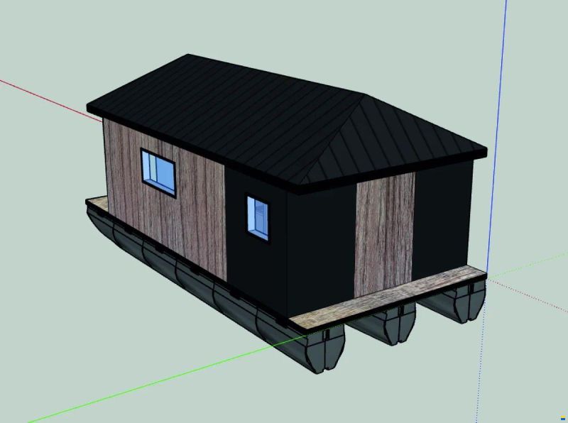 SL Tiny Houseboat