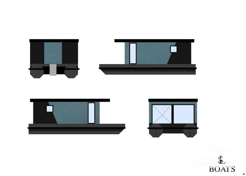 SL Tiny Houseboat
