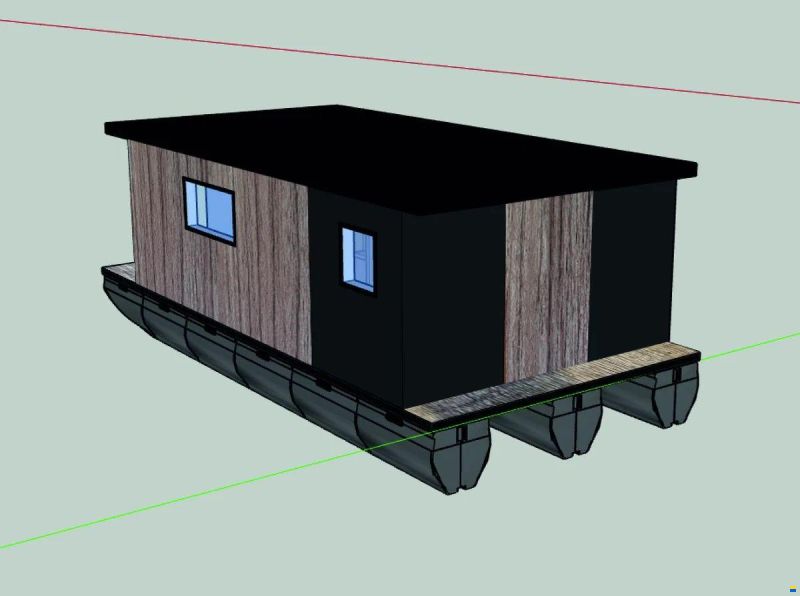 SL Tiny Houseboat