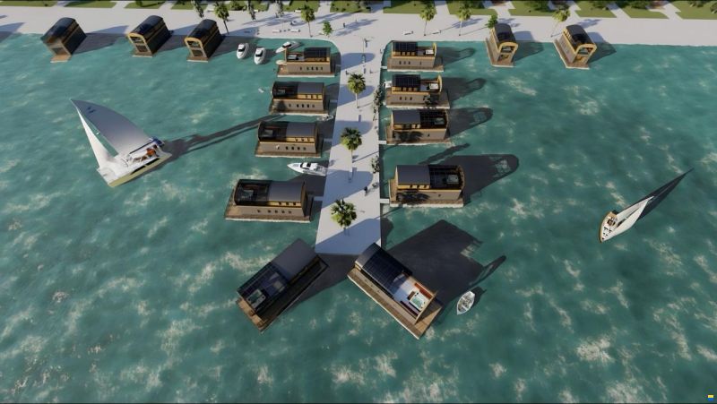Luxury Homes Houseboat