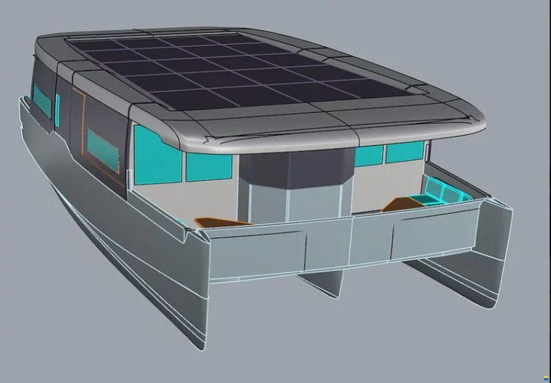 Maison Marine Smart 40 Houseboat