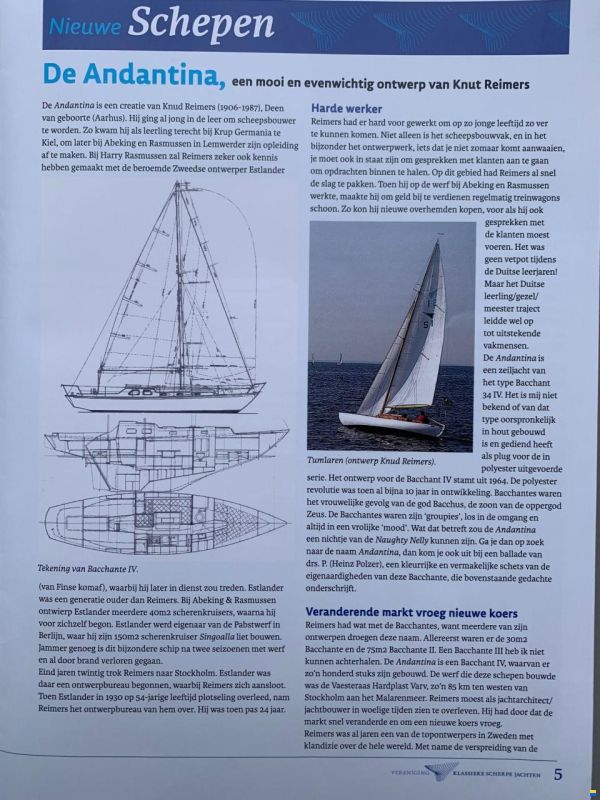 Classic Sailing Yacht/Bacchant IV (Zwede