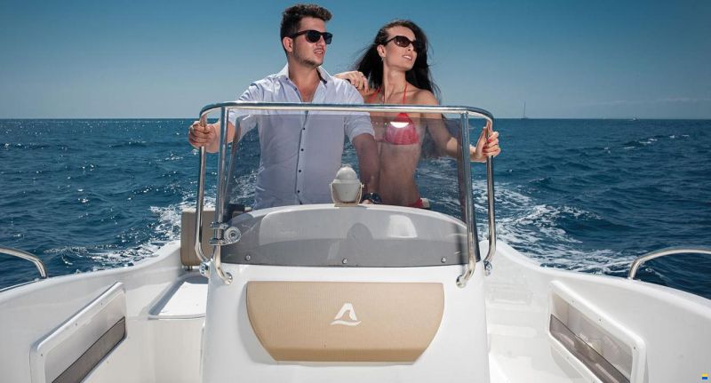 Allegra 21 open + motore Honda BF100
