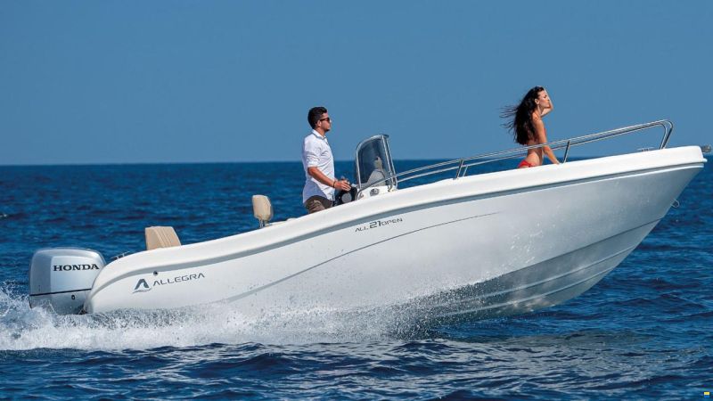 Allegra 21 open + motore Honda BF100