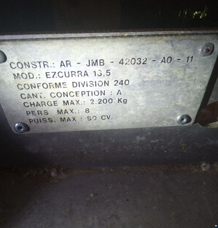 Ezcurra 13.50 Aluminium
