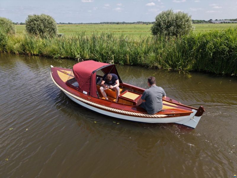 Kapitein Klassieke Mahoniehouten Sloep 6