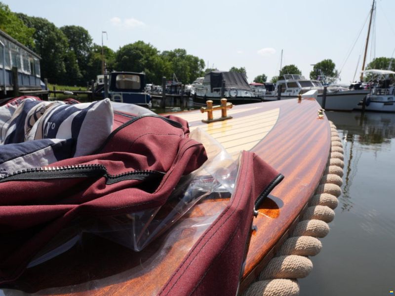 Kapitein Klassieke Mahoniehouten Sloep 6