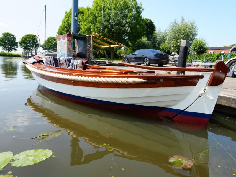 Kapitein Klassieke Mahoniehouten Sloep 6