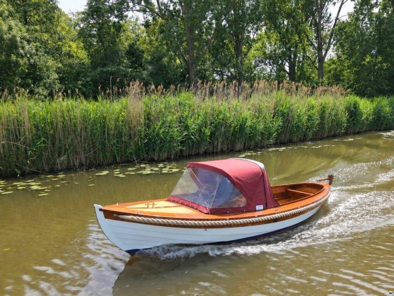 Kapitein Klassieke Mahoniehouten Sloep 6