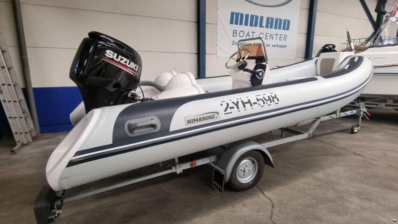 Nimarine MX 450 RIB (2021) met Suzuki DF40A en tr