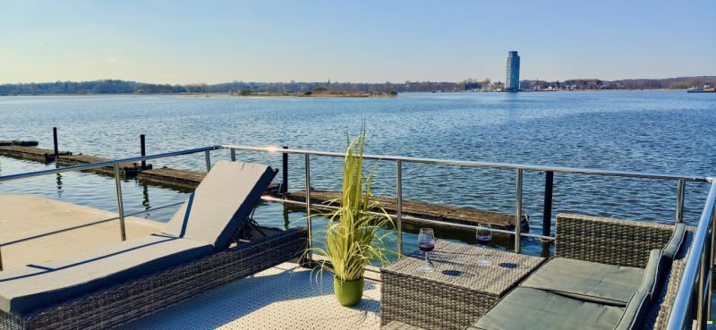 46m² Hausboot mit Biosauna