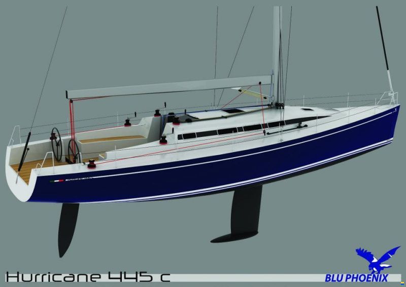 Blu Phoenix Barca a vela Hurricane 445 Cruiser NUOVA
