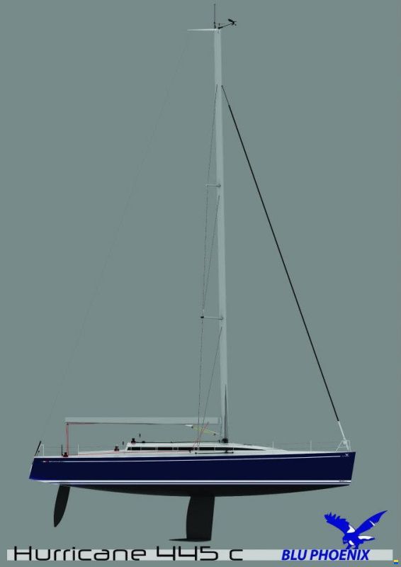 Blu Phoenix Barca a vela Hurricane 445 Cruiser NUOVA