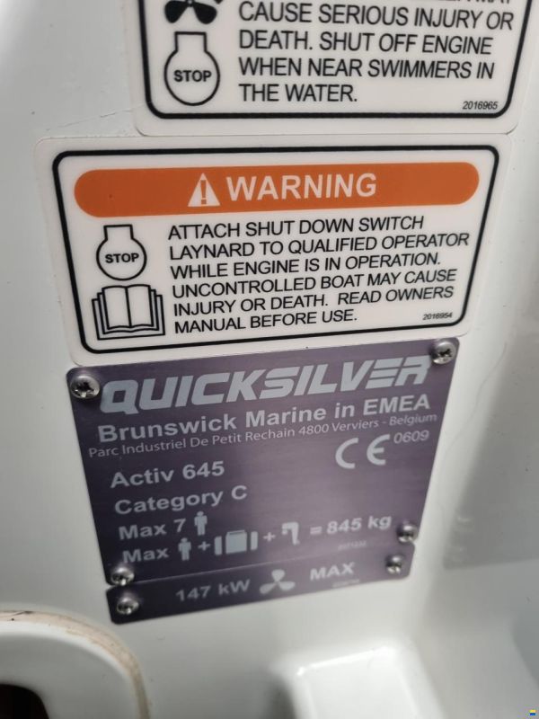 Quicksilver Activ 645 Cruiser