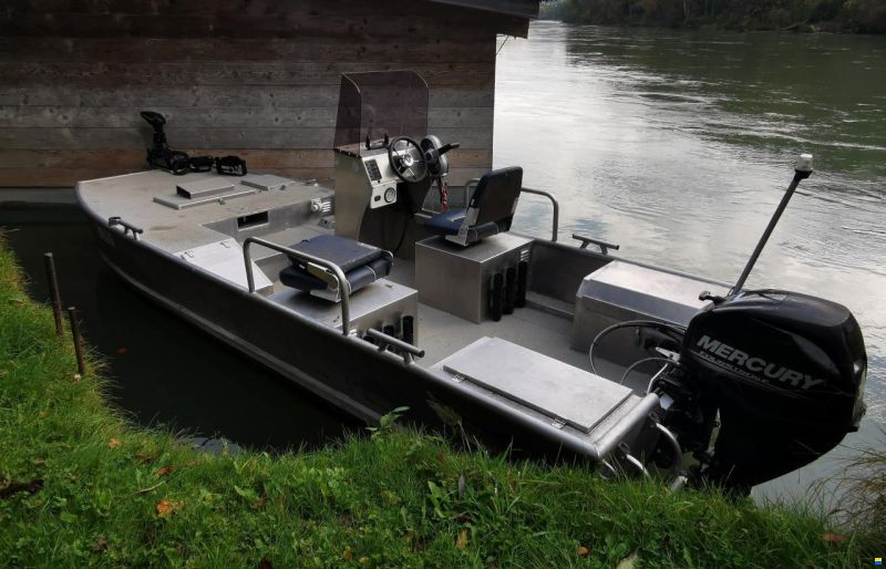 Aluminium Angelboot Bassboat 5 Meter