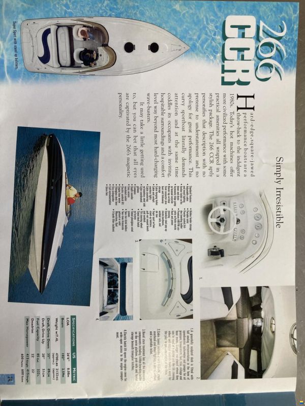 Crownline 266 CCR LTD