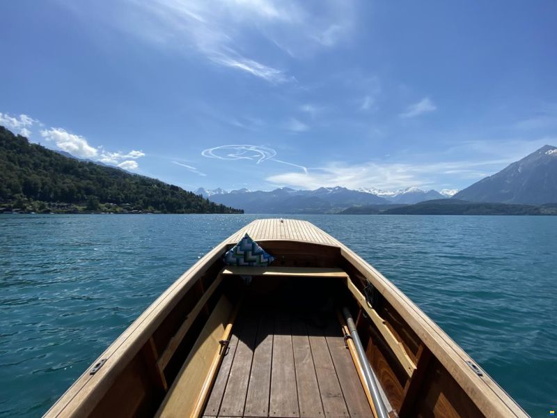 Holzboot in Weidlingsform-Matter Bootbau