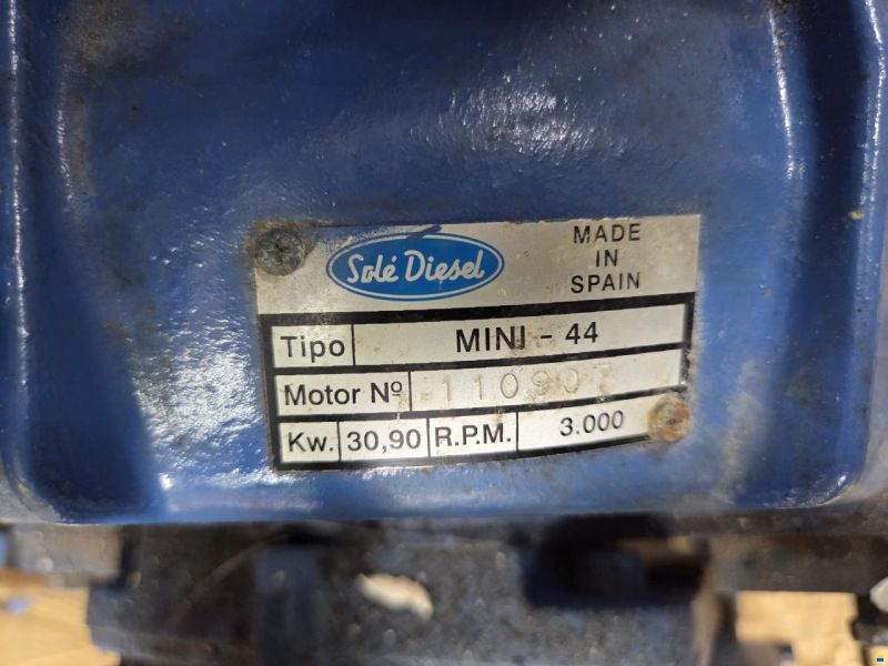 Sole Diesel Sole Mini 44 Motor inkl. Getriebe