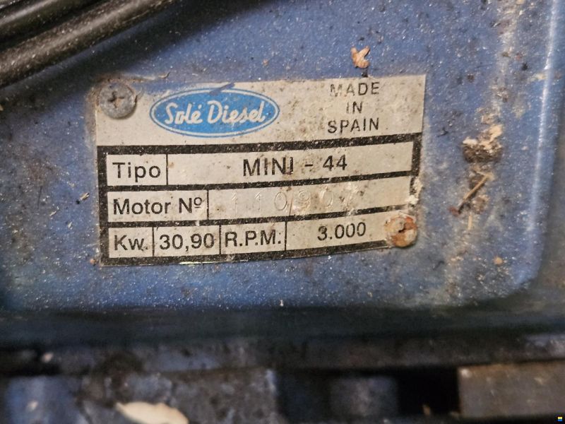 Sole Diesel Sole Mini 44 Motor inkl. Getriebe