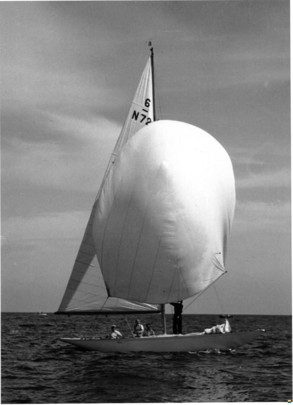 Anker & Jensen 6mR yacht Noreg IV