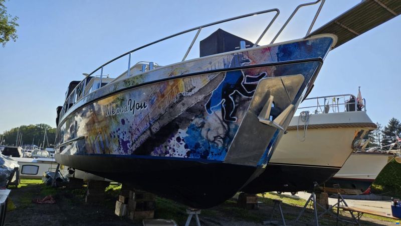 Wohnschiff 18 m