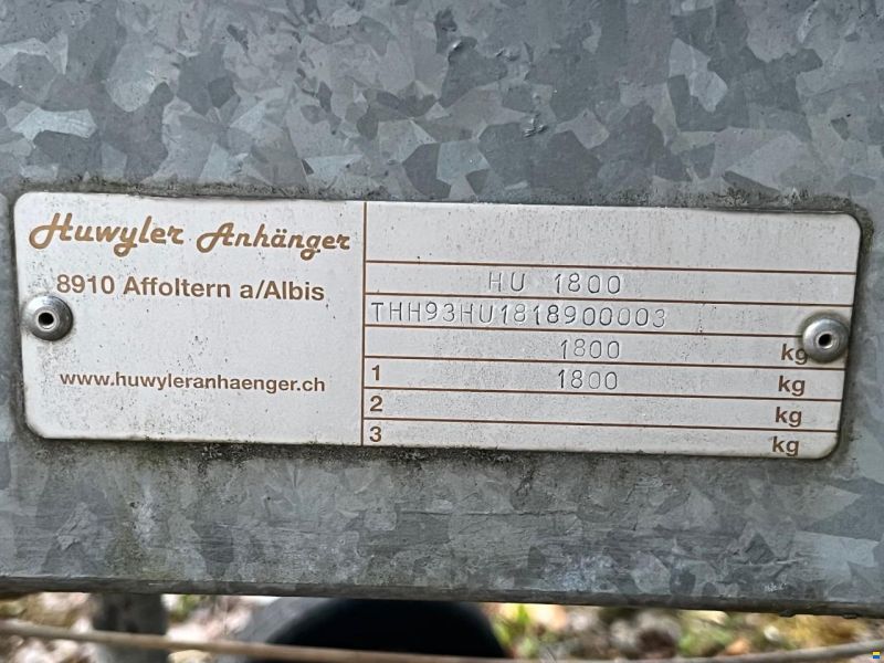 Huwyler Anhänger HU 1800