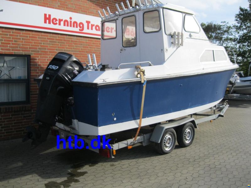 Shetland 640 weekend/kabinebåd m/Mercury F150 hk