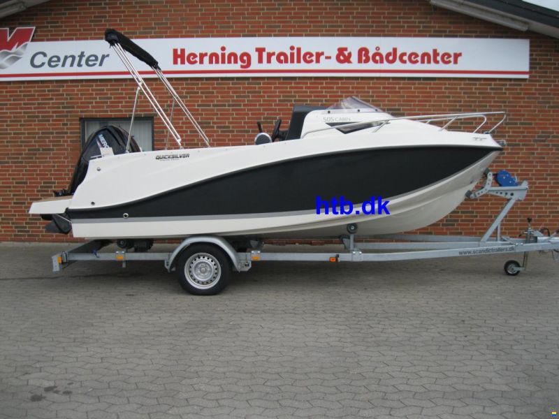 Quicksilver Activ 505 Cabin m/Mercury F80 hk og Scan