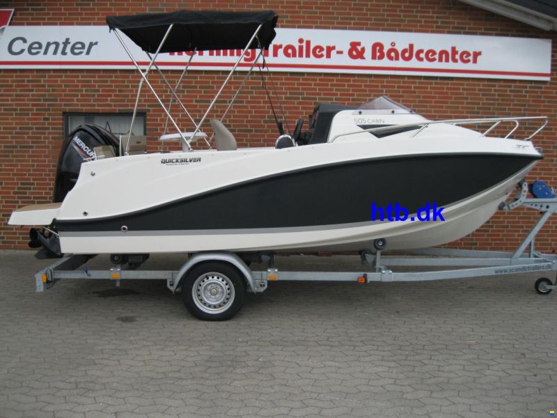 Quicksilver Activ 505 Cabin m/Mercury F80 hk og Scan