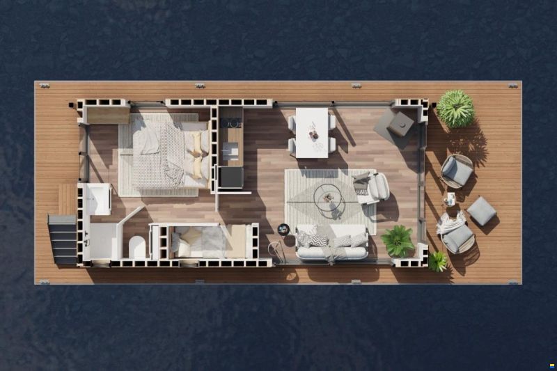Surla 12 NIEUW Houseboat Evt. Met (koop)