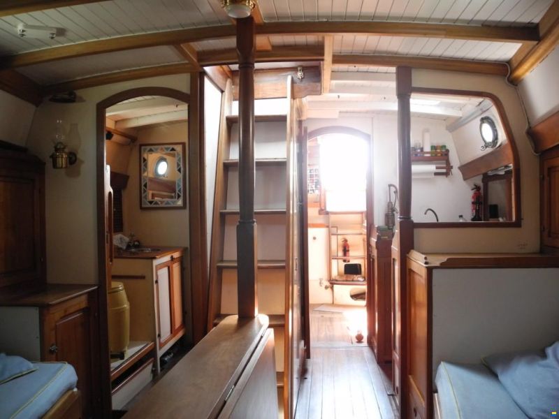 One Off Design Classic sailing yacht