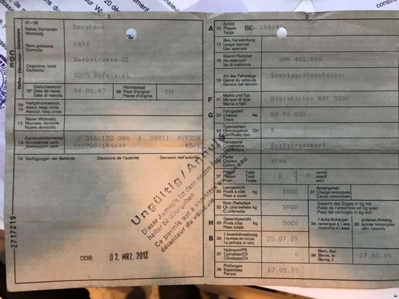 Steinbacher Fahrzeugbau BT 5000