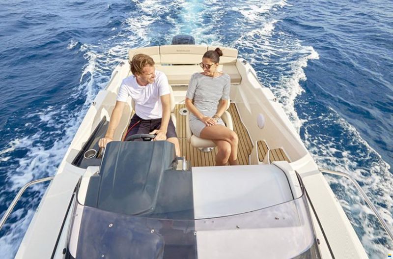 Quicksilver 555 Cabin mit 80PS und Trailer