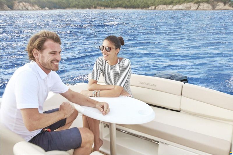 Quicksilver 555 Cabin mit 80PS und Trailer